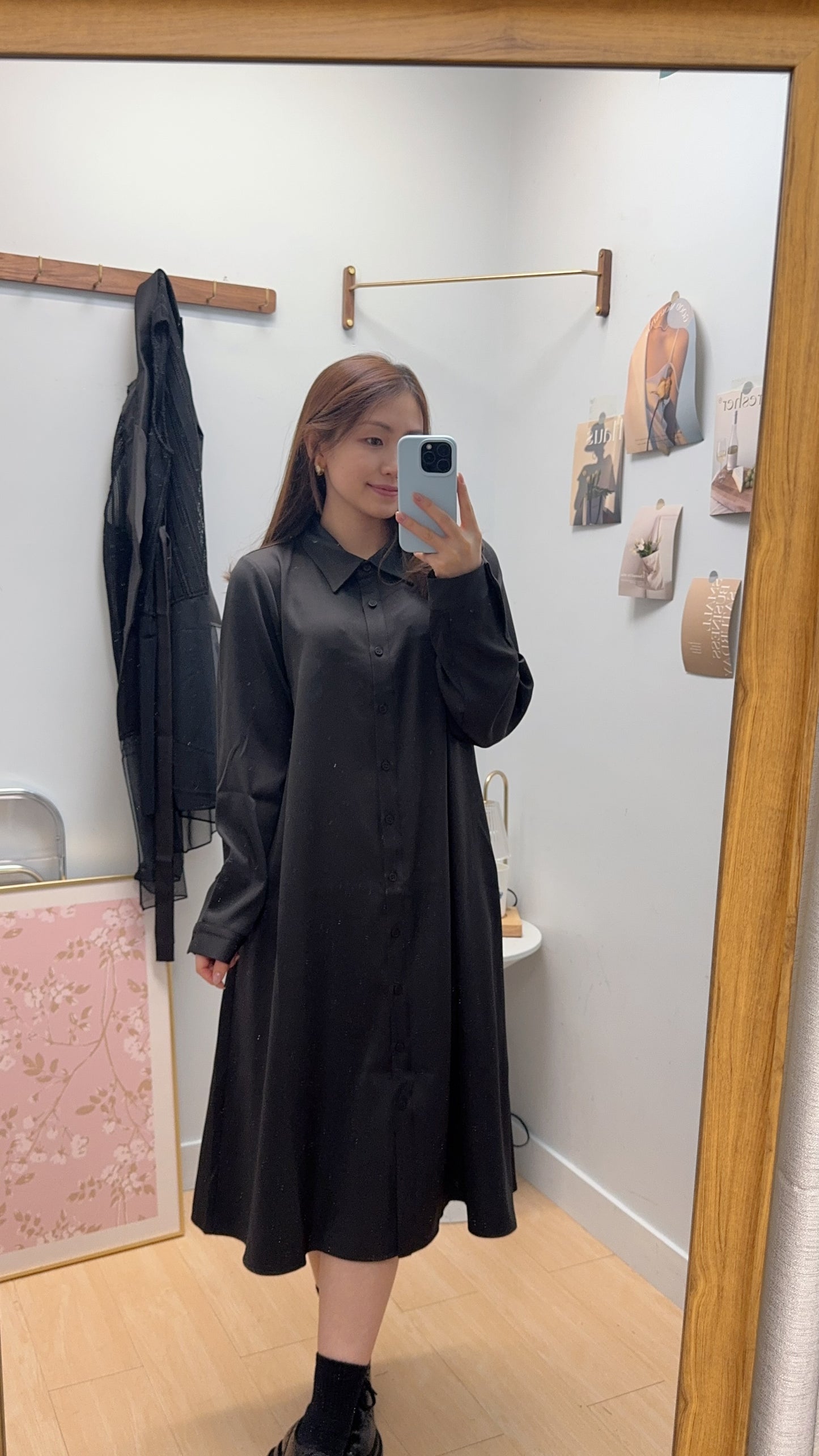 B55411 《一套兩件長西裝外套款》兩色（米白/黑）