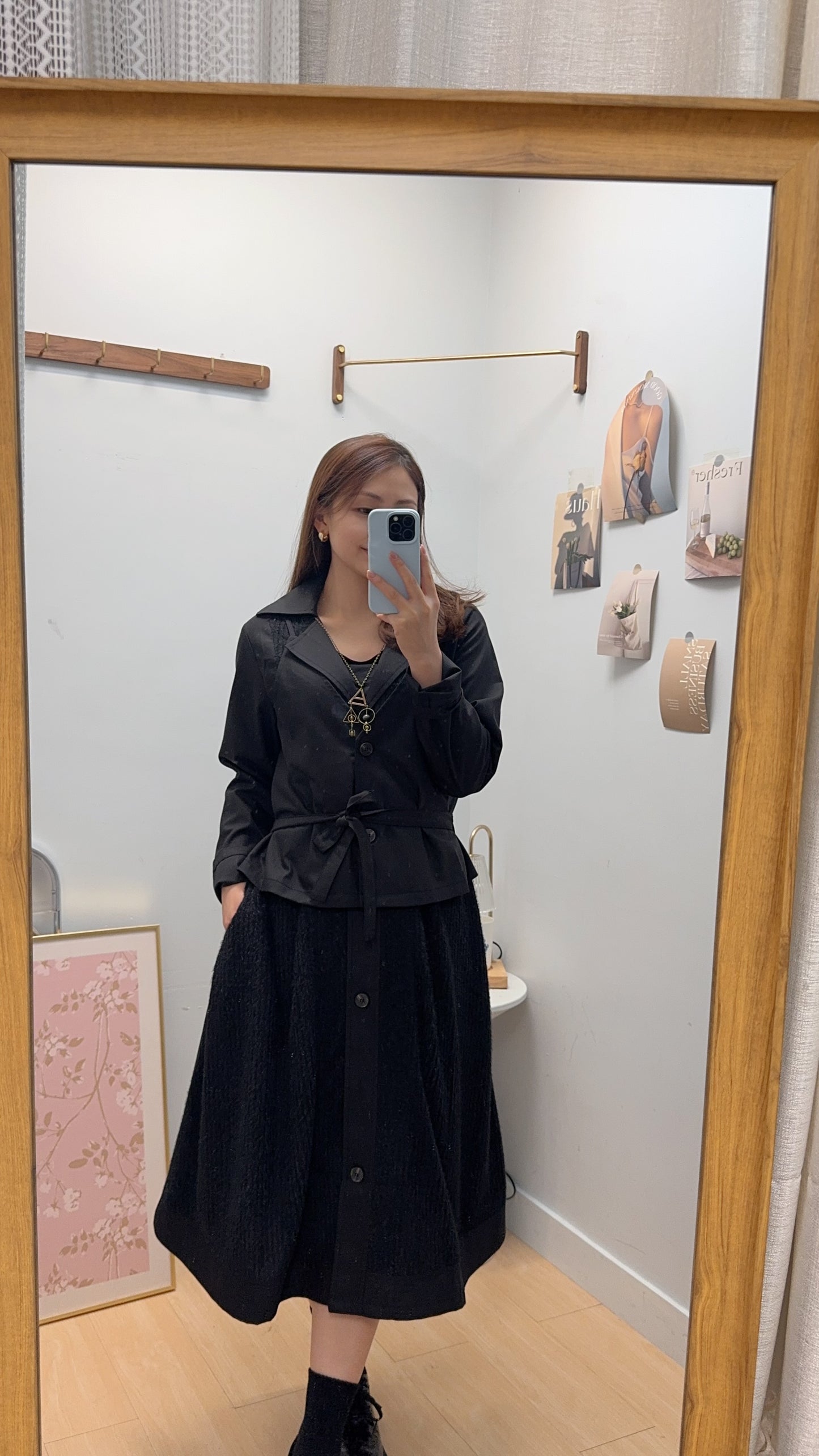 M262111 《超有型😎假吊帶外套OPS》綠