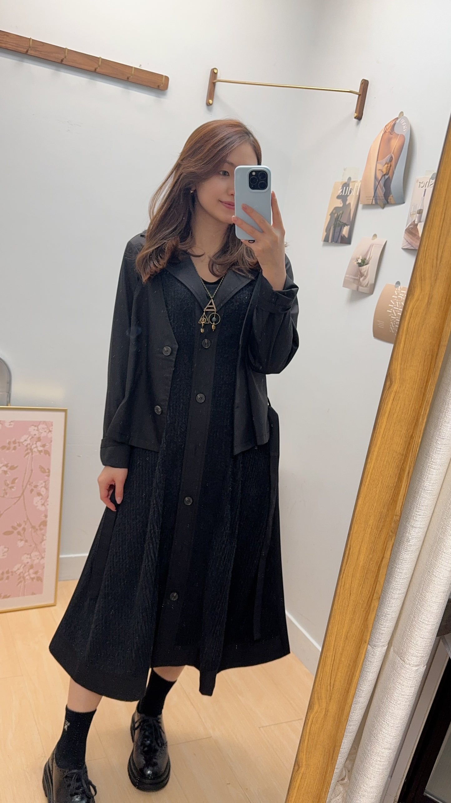 M262111 《超有型😎假吊帶外套OPS》綠