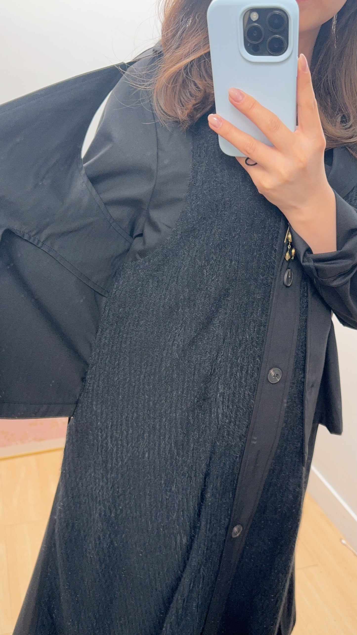 M262111 《超有型😎假吊帶外套OPS》綠