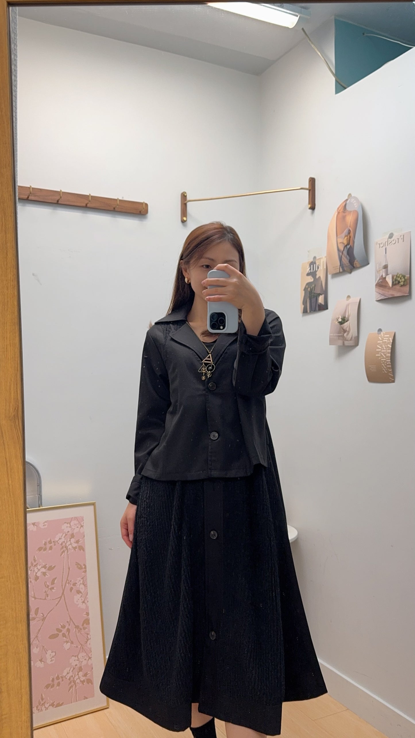 M262111 《超有型😎假吊帶外套OPS》綠